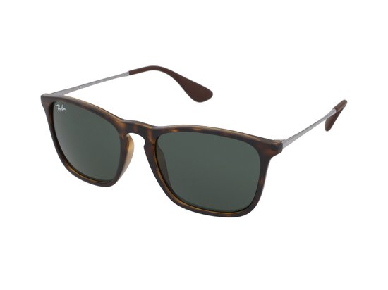 Ray-Ban RB4187 710/71 - Chris - zonnebril - Tortoise-Staalgrijs - Groen Klassiek G-15 - 54mm van Ray-Ban