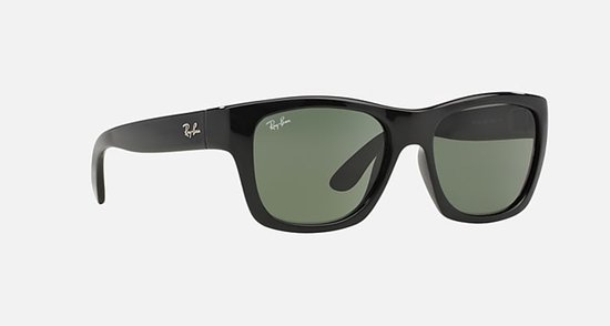 Ray-Ban RB4194 601 Zonnebril - Zwart/Groen - 53mm