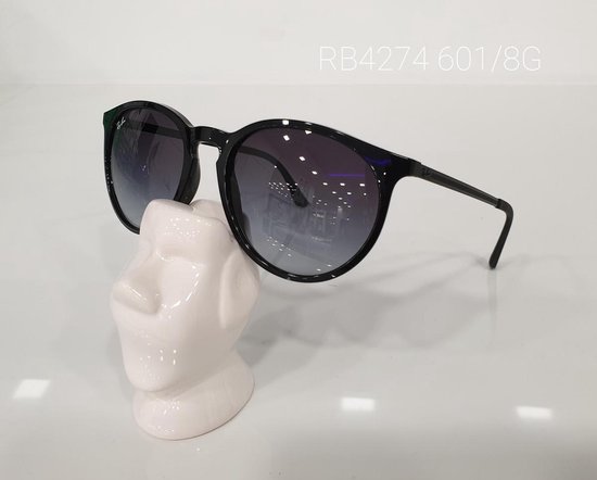 Ray-Ban RB4274 601/8G - zonnebril - Zwart / Grijs Gradiënt - 53mm