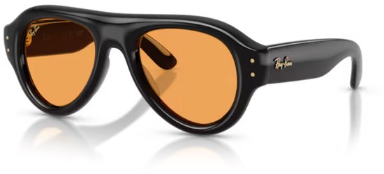 RAY-BAN RB4925 AVIATOR PUFFER Glanzend Zwart