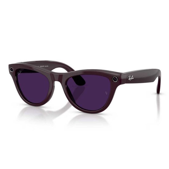 Ray-ban Skyler Meta Gen 2 Fotochromatische Zonnebril Zwart Transitions Amethyst/CAT1-3
