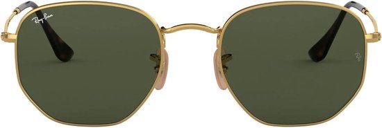 Ray-Ban Uniseks zonnebril, goud (frame: goud, glazen: groen 001), M van Ray-Ban