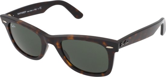 Ray-Ban Wayfarer Classic RB2140 - Zonnebril - Groen - 54 mm van Merkloos