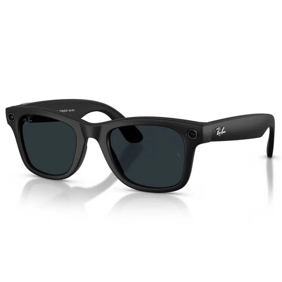 Ray-ban Wayfarer Meta Gen 2 Fotochromatische Zonnebril Zwart Transitions Grey/CAT1-3 Man,Vrouw van Merkloos