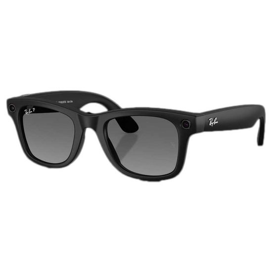 Ray-ban Wayfarer Meta Gen 2 Gepolariseerde Zonnebril Zwart Polar Gradient Graphite / 50 Man,Vrouw van Merkloos