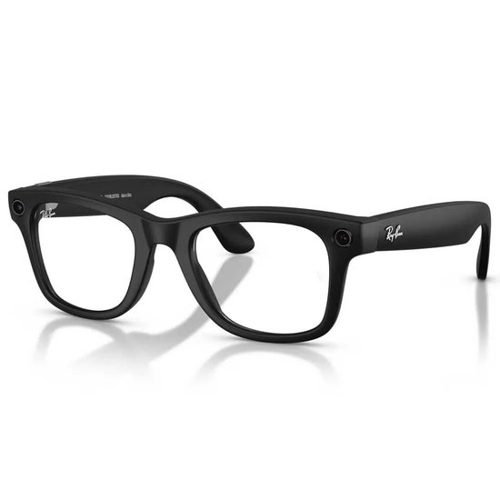 Ray-ban Wayfarer Meta Gen 2 Zonnebril Zwart Clear/Cat0 van Merkloos