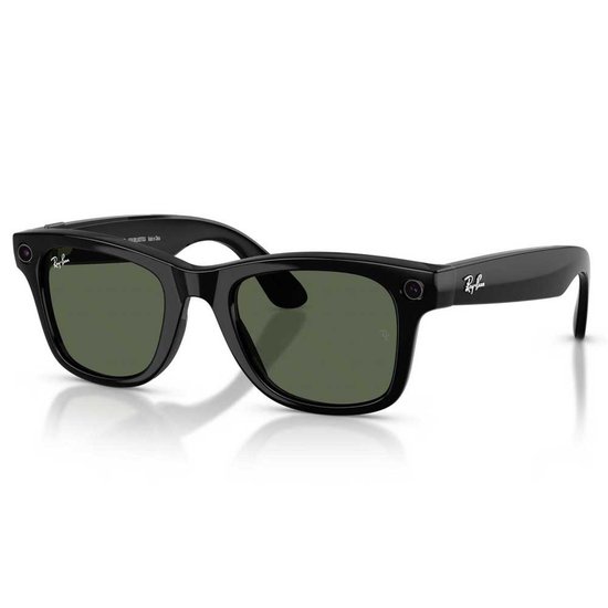 Ray-ban Wayfarer Meta Gen 2 Zonnebril Zwart G15 Green / 53 Man,Vrouw van Ray-Ban