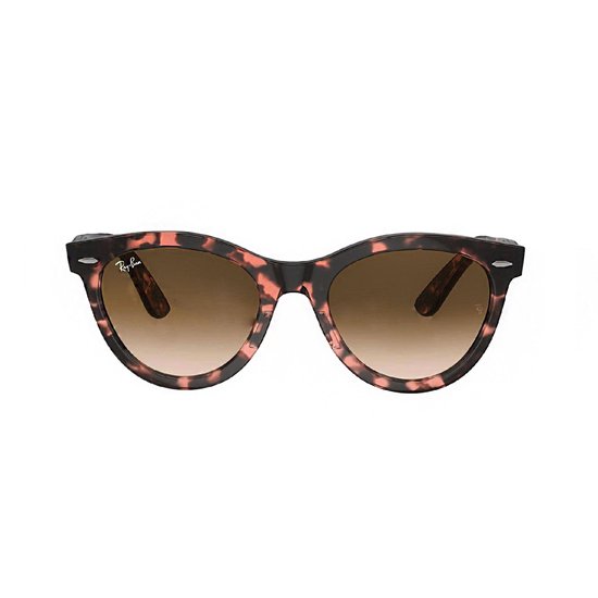 Ray Ban Zonnebril pink havanna van Merkloos