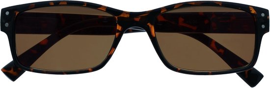 Reader Bruine Schildpad Zon Lezers Leesbril UV400 Mannen Vrouwen Scharnieren Met Veer UVSR012 +1,00
