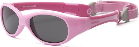 Real Kids Shades UV zonnebril Baby Explorer - Roze/Felroze - Maat Onesize van Merkloos