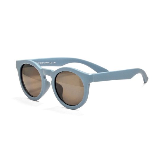 Real Shades - UV-zonnebril voor kinderen - Chill - Steel Blauw - maat Onesize (0-2yrs) van Merkloos