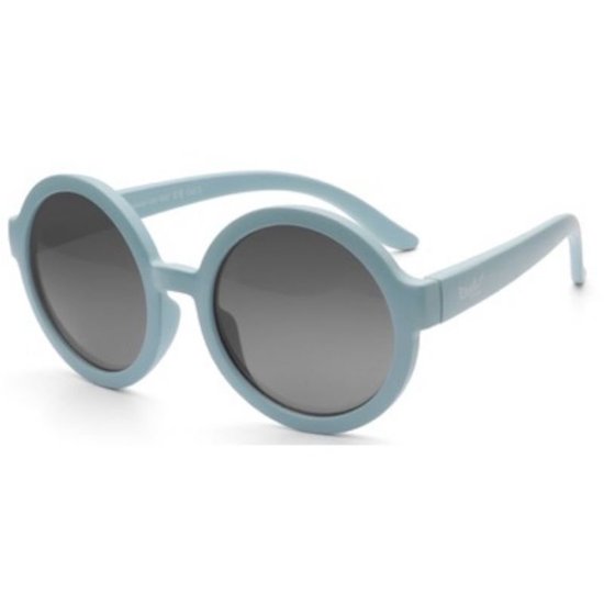 Real Shades - UV-zonnebril voor kinderen - Vibe - Mat Cool Blauw - maat Onesize (2-4yrs) van Merkloos