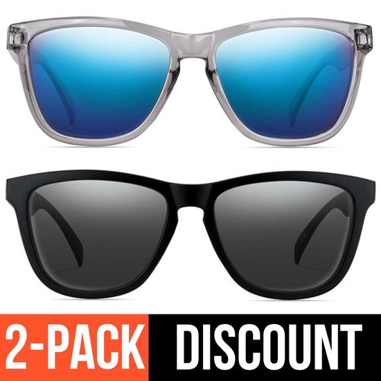 Reboot Optics® Zonnebrillen - 2 stuks - Gepolariseerd - Unisex van Reboot Optics®