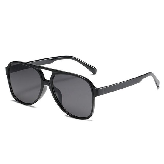 Retro Aviator Zonnebril - Zwart | Fashion Favorite van Fashion Favorite