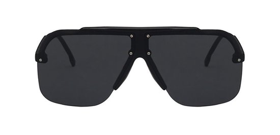 Retro Pilotenbril Black van Feestbrillen.