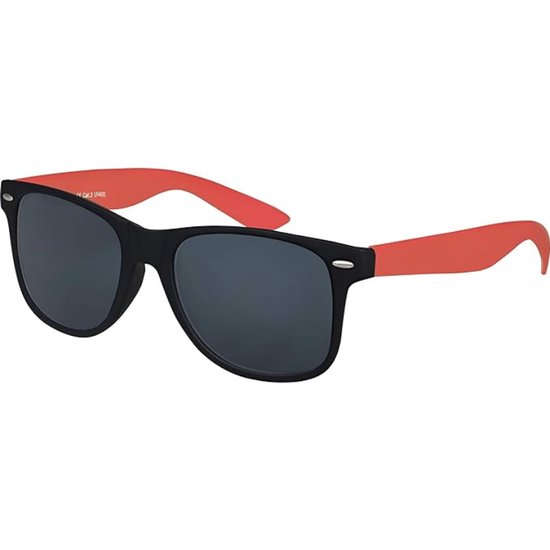 Retro Zonnebril Unisex Met Rubber & Veer Scharnieren van Merkloos