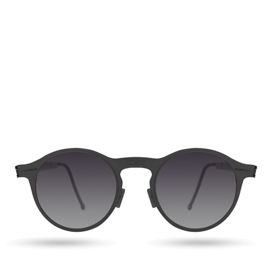 ROAV BALTO - Opvouwbare zonnebril - Polariserend UV400 - Matte Black - Grey Gradient glazen van Merkloos