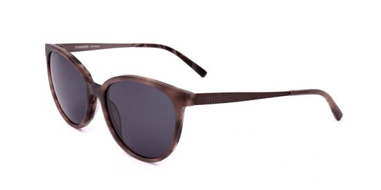Rodenstock R3297 Rose grey structured, gunmetal 55/17/135 WOMAN Zonnebrillen