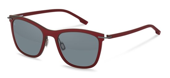 Rodenstock R3349 B196 dark red/dark grey 54/20/140 Vrouw Zonnebrillen van Merkloos