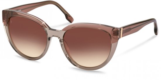 Rodenstock R3354 Rose beige layered, rosegold 55/18/140 WOMAN Zonnebrillen