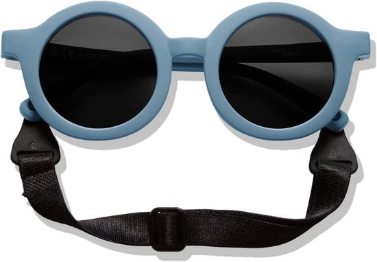 Ronde Kinderzonnebril 1,5 tot 8 Jaar met 100% UV-bescherming en Flexibel Frame van Merkloos