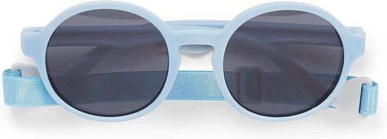 Ronde kinderzonnebril met stevig bandje - UV-A & UV-B bescherming voor baby en peuter van Merkloos