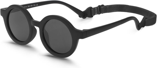 Ronde Kinderzonnebril met UV400 Bescherming en Flexibel Frame voor Peuters van Merkloos