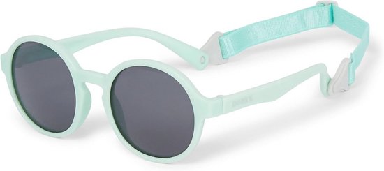 Ronde zonnebril voor peuters en baby's met UV-bescherming en verstelbaar bandje van Merkloos