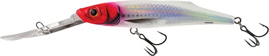Salmo Freediver Super Deep Runner 7cm Holographic Red Head van Salmo