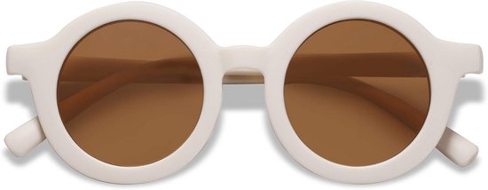Schattige Ronde Kinderzonnebril met UV400 Bescherming voor Meisjes en Jongens van Merkloos