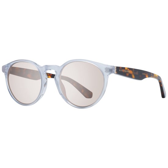 Scotch & Soda SS8004 801 Zonnebril - Heren - Transparant van Scotch & Soda