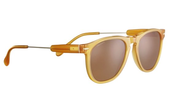 Serengeti Amboy SS530002 Zonnebril - Heren - Geel - Gepolariseerd van Merkloos