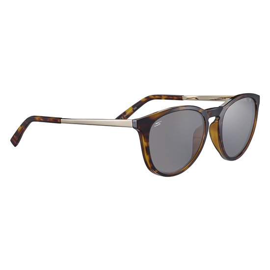 Serengeti Brawley SS556001 Shiny Classic Tortoise Spirit Polarized Smoke van Serengeti