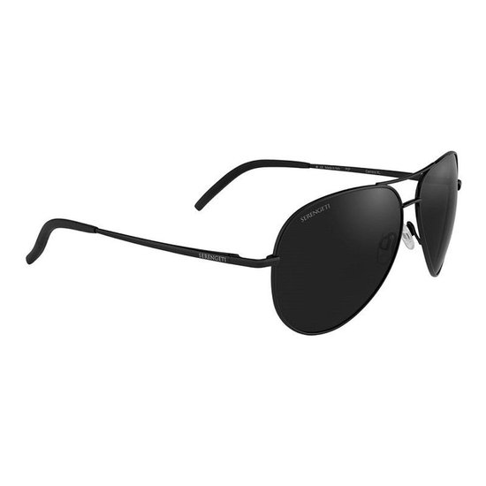 Serengeti Carrara SS014013 Matte Black - Polarized Onyx