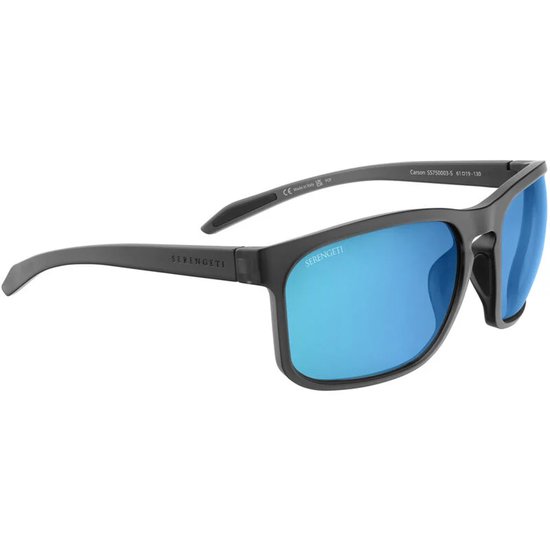Serengeti - Carson - SS750003 - Matte Crystal Dark Grey - Mineral Polarized 555nm Blue van Serengeti