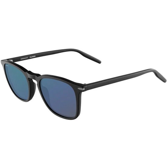 Serengeti Delio SS021011 - Matte Black - Mineral Polarized 555nm Blue