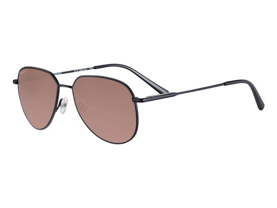 Serengeti Haywood SS543002 Zonnebril - Unisex - Zwart van Merkloos