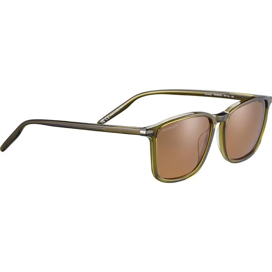 Serengeti Lenwood SS485003 Shiny Dark Green Polarized Drivers