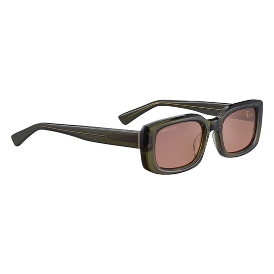 Serengeti Nicholson SS540002 Shiny Transparent Dark Green Polarized Drivers Gradient van Serengeti