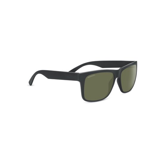 Serengeti Positano 8370 Matte Black Polarized 555nm van Merkloos