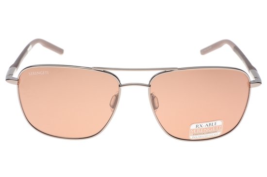 Serengeti Spello 8799 Shiny Gunmetal Polar Drivers