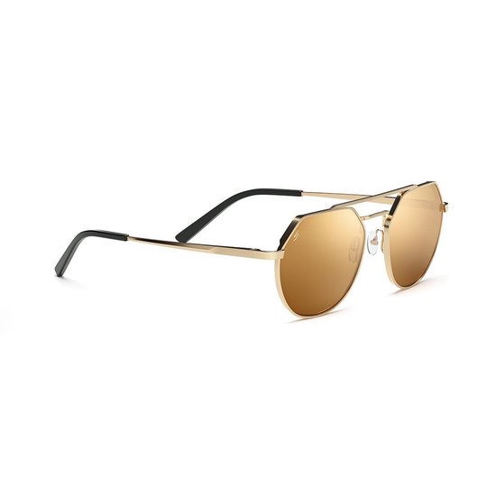 Serengeti SS533003 Shelby Zonnebril - Dames - Heren - Goudkleurig - Gepolariseerd van Serengeti