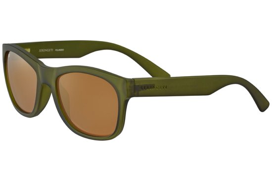 Serengeti SS557002 Chandler Zonnebril - Dames - Heren - Bruin - Gepolariseerd van Serengeti