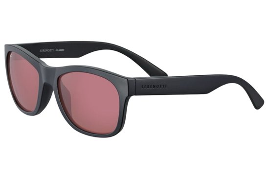 Serengeti SS557003 Chandler Zonnebril - Dames - Heren - Zwart - Gepolariseerd van Serengeti