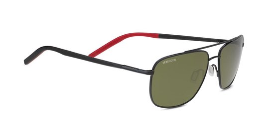 Serengeti Tellaro 8818 Shiny Black Polar 555NM van Serengeti