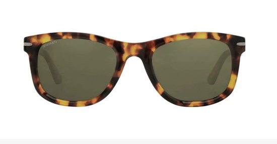 Serengeti zonnebril Danny SS745002 Havana light brown tortoise 54mm - groene gepolariseerde lenzen