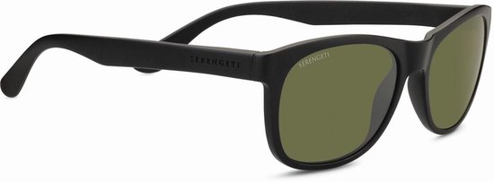 Serengeti Zonnebril - Polarised High-Contrast Photochromic Mineral Lens - Anteo Matte Black 8667 van Serengeti