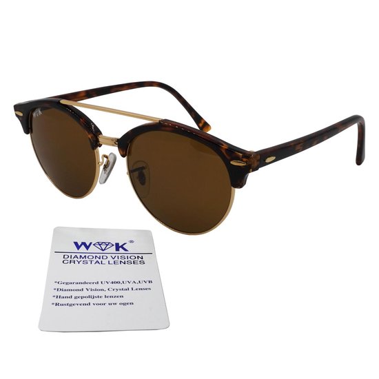 Serval WK Ambachtelijk geslepen lens van natuur crystal met een bruin base, UV400 legering loepzuiver als een diamond, de beste lens ter wereld met de minst optische vervorming. U wilt niks anders meer dan deze lenzen. van Serval WK