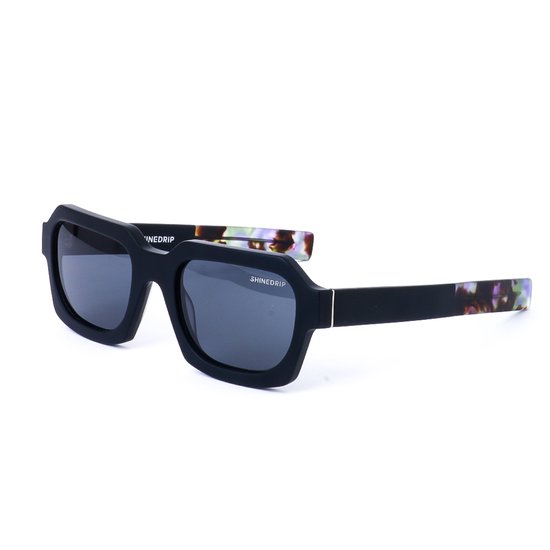 Shinedrip Amsterdam- Prestige Black Zonnebril- Zwarte Zonnebril- Sunglasses- Unisex- Dames en Heren van Shinedrip Amsterdam
