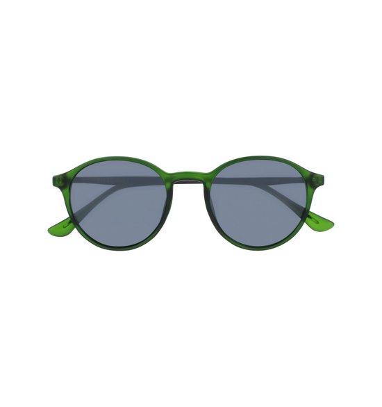 SILAC 8913 SOL FOREST - Ronde groene zonnebrillen - Zwart getint glazen - UV 400 CAT 3 POLARIZED van SILAC